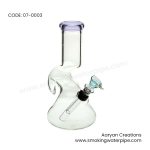 7 inch purple_off the hook beaker bong